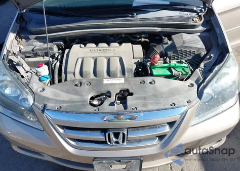 2007 Honda Odyssey Ex from USA, damaged, VIN 5FNRL384X7B108547